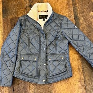 Barbour coat USA size 4 cushat quilt.